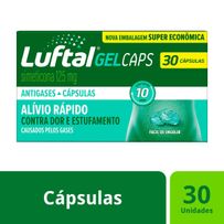 Antigases Luftal Gel Caps Simeticona 125mg 30 Cápsulas Gelatinosas