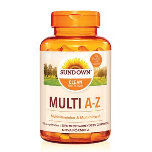 Suplemento Alimentar Sundown Multi A-Z 120 Comprimidos