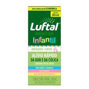 Antigases Luftal Infantil Gotas Simeticona 75mg/ml - 30ml