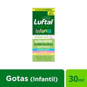 Antigases Luftal Infantil Gotas Simeticona 75mg/ml - 30ml