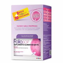Kit FoliaSop 60 Sachês + 10 Testes de Ovulação