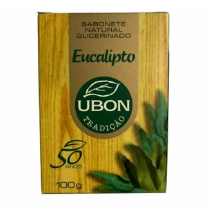 Sabonete em Barra Ubon Glicerinado Eucalípto 100g
