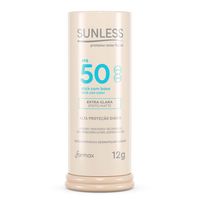Protetor Solar Stick Facial Sunless Extra Clara Fps50 12g