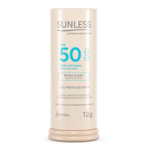 Protetor Solar Stick Facial Sunless Extra Clara Fps50 12g