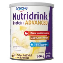 Nutridrink Protein Advanced Danone Sabor Baunilha 600g
