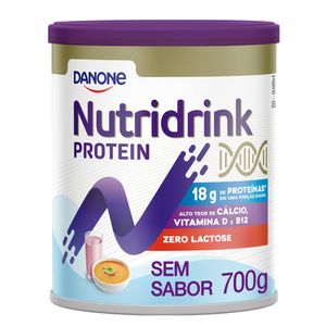 Suplemento Alimentar em Pó Nutridrink Protein Sem Sabor 700g