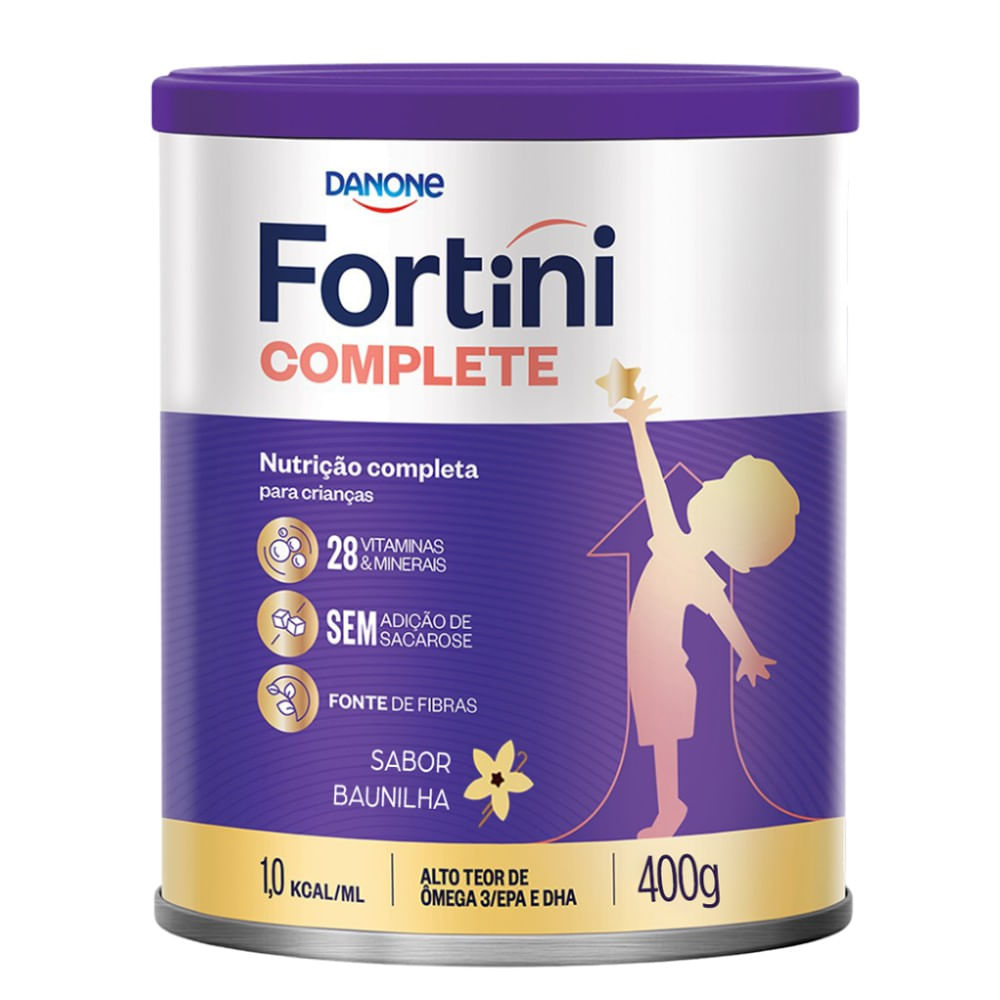 Suplemento Infantil Fortini Complete Baunilha 400g