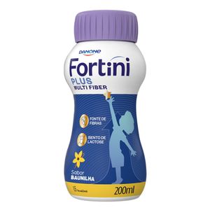 Suplemento Infantil Fortini Plus Multi Fiber Baunilha 200ml