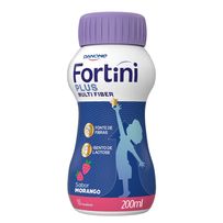 Suplemento Infantil Fortini Plus Multi Fiber Morango 200ml