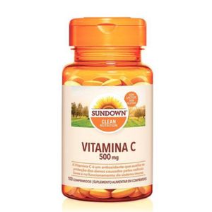 Suplemento Alimentar Sundown Vitamina C 500mg 100 Comprimidos