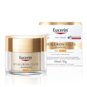 Creme Facial Anti-Idade Eucerin Hyaluron-Filler Elasticity Dia FPS 30 50ml