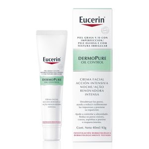 Creme Facial Eucerin Dermopure Oil Control Ação Renovadora Intensa 40ml