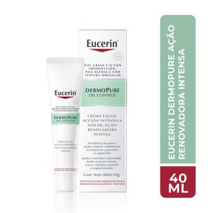 Creme Facial Eucerin Dermopure Oil Control Ação Renovadora Intensa 40ml