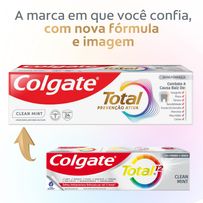 Creme Dental Colgate Total Clean Mint 4 Unidades de 90g Cada