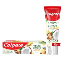 Creme Dental Colgate Natural Extracts Coco e Gengibre Detox 90g