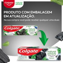 Creme Dental Colgate Naturals Extract Purificante Carvão Ativado e Menta 90g