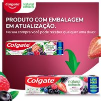 Creme Dental Colgate Natural Extracts Açaí E Frutas Vermelhas 140g
