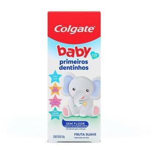 Creme Dental Colgate Kids Baby Primeiros Dentinhos Sem Flúor 50g