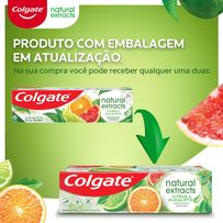Creme Dental Colgate Natural Extracts Reinforced Defense 90g
