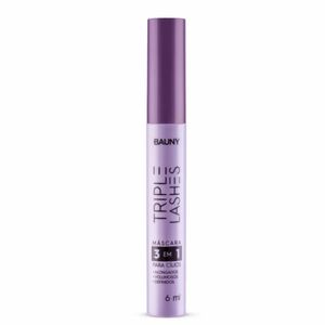 Máscara de Cílios Bauny 3 em 1 Triple Lashes 6ml