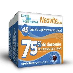 Suplemento Alimentar Neovita Max 60 Cápsulas