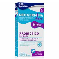 Neogermina Flora 1 Bilhão Neo Química 6 Cápsulas