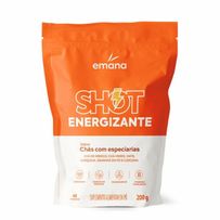 Suplemento Alimentar Emana Shot Energizante Chás com Especiarias em Pó 200g