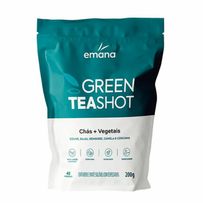 Suplemento Alimentar Emana Green Teashot Chás + Vegetais em Pó 200g