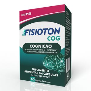 Suplemento Alimentar Aché Fisioton Cognição 60 Cápsulas