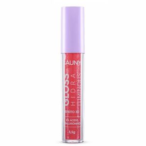 Gloss Labial Bauny Hidra Luminous Cor Chic Peach 3,5g