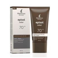 Protetor Solar Episol Color Tom 5 Negro Fps 70 40ml