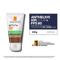 Protetor Solar Facial La Roche Posay Anthelio Airlicium+ FPS80 Cor 6.0 40g