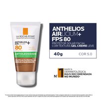 Protetor Solar Facial La Roche Posay Anthelio Airlicium+ FPS80 Cor 5.0 40g