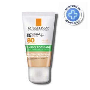 Protetor Solar Facial La Roche Posay Anthelios Airlicium+ FPS80 Cor 2.0 40g