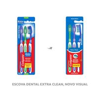 Escova Dental Colgate Extra Clean 3 Unidades