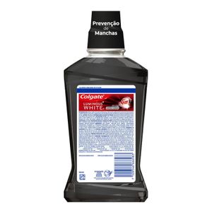 Enxaguante Bucal Colgate Luminous White Carvão 500ml