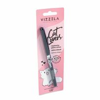 Lapiseira para Olhos Vizzela Cat Lovers Ultra Black Cor Preta 0,24g