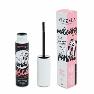 Máscara para Cílios Vizzela No Panda Cor Preta Vegana 5g
