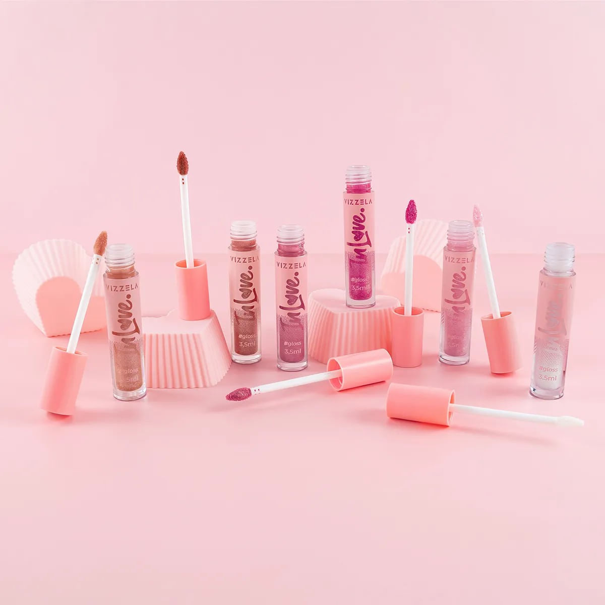 Gloss Labial Vizzela In Love Cor 7 Anjo 3,5g