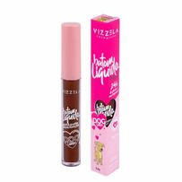 Batom Líquido Vizzela Dog Lovers Cor 20 Caramelo 3,5g