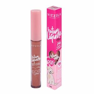 Batom Líquido Vizzela Dog Lovers Cor 13 Labrador 3,5g
