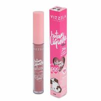 Batom Líquido Vizzela Dog Lovers Cor 02 Shih Tzu 3,5g