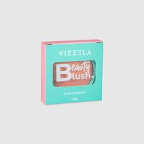 Blush Compacto Vizzela Beauty Cor 02 Glam 4,6g