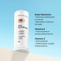 Protetor Solar Facial Beyoung Stick Multifuncional FPS80 Cor Bronze 14g