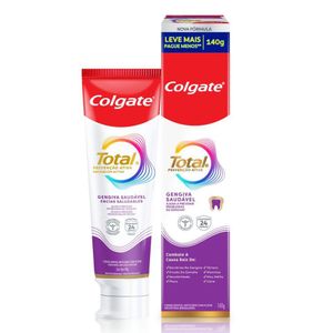 Creme Dental Colgate Total Gengiva Reforçada 140g