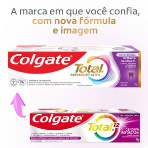 Creme Dental Colgate Total Gengiva Reforçada 90g