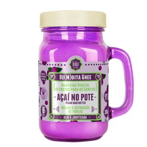 Máscara De Tratamento Lola Bemdita Ghee Açaí no Pote Açaí e Jabuticaba 300g