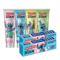 Gel Dental Infantil Dentalclean Stitch c/ Flúor Morango 104g