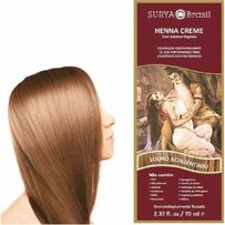 Tintura Henna Creme Surya Brasil Louro Acinzentado 70ml
