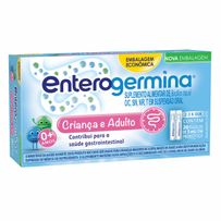 Probiótico Enterogermina Tamanho Família 20 Frascos De 5ml Cada